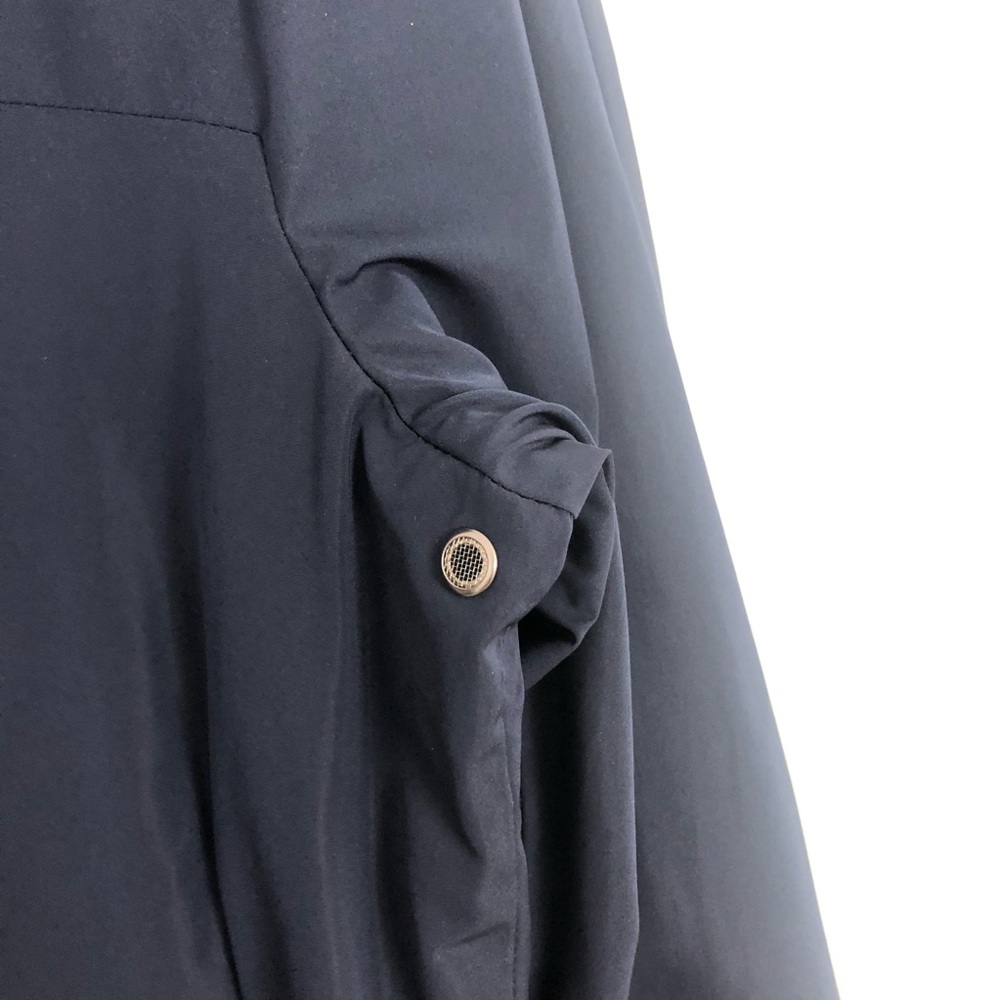 Adolfo Dominguez Zip Front Jacket Navy US 38 EU 48 - Picture 3 of 16